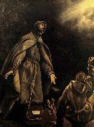 El Greco The Stigmatization of St Francis oil on canvas